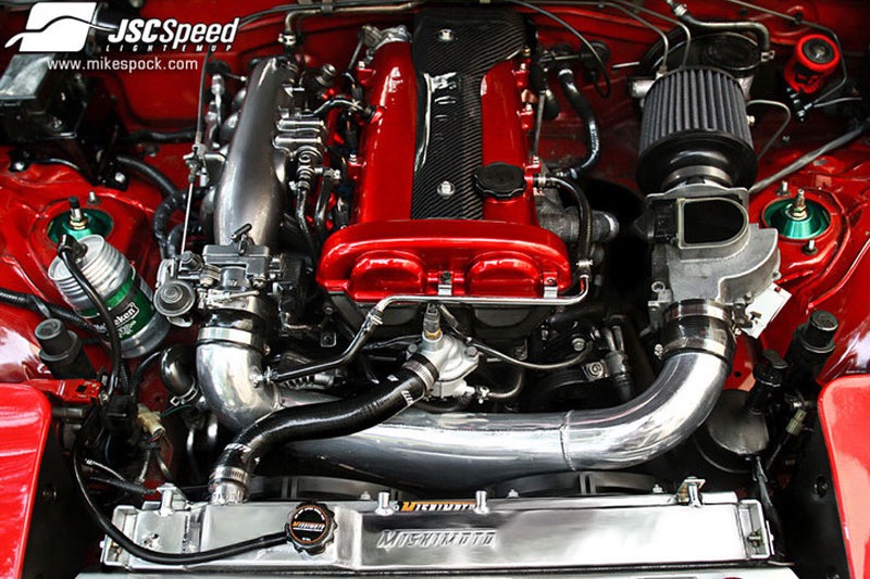 MISHIMOTO Radiator+Fan Shroud+Hose Kit Black 90-93 Mazda ... mazda mx 3 engine diagram 