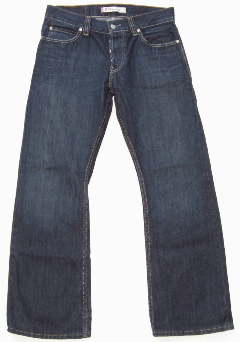 Levis Levi`S Men's Jeans W32 L30 Model 512 Bootcut 32-30 Condition Very ...