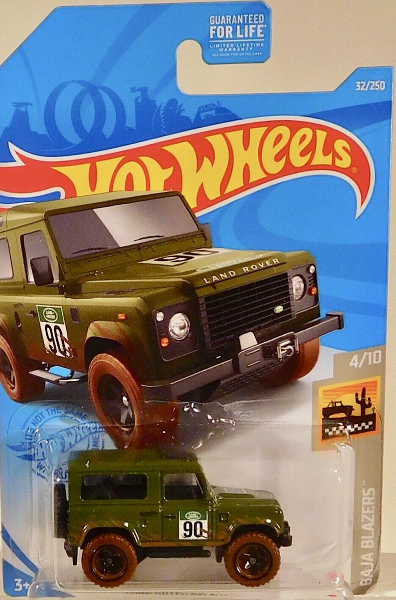 2021 HOT WHEELS * B CASE * LAND ROVER DEFENDER 90 BAJA BLAZERS 4/10 | eBay