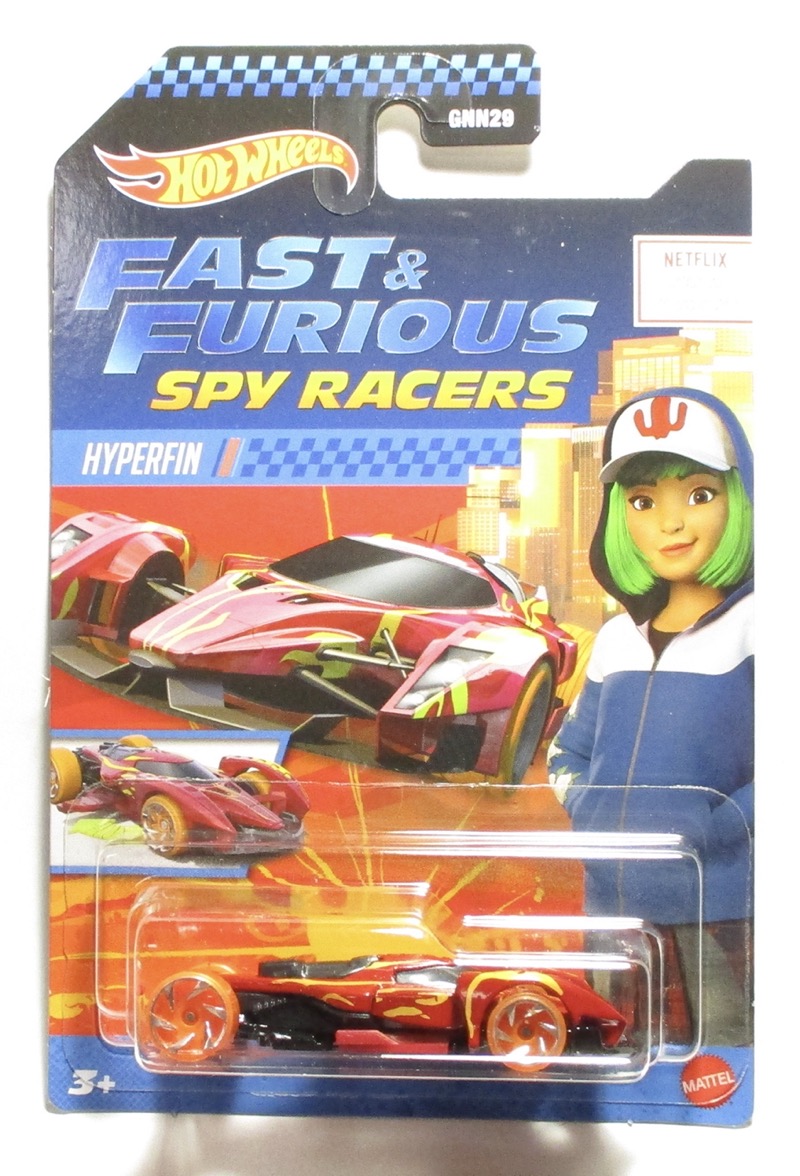 2021 Hot Wheels Fast And Furious Spy Racers Hyperfin Red C Case Ebay